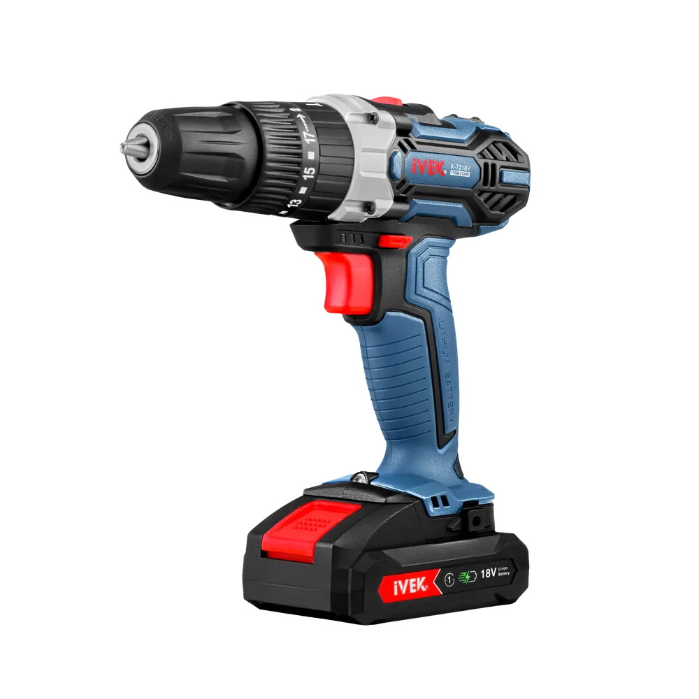 دریل شارژی چکشی ۱۸ ولت لیتیومی K-7218V ایوک