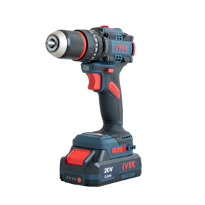 دریل شارژی چکشی براشلس 20ولت k-7812 ایوک